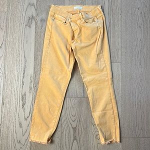 Ann Taylor LOFT - Modern Skinny Crop Raw Hem jeans